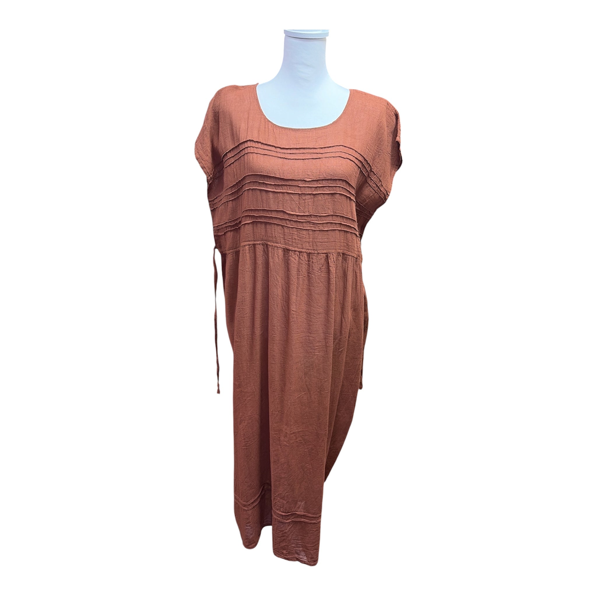 Vestido Uva / Mexican Flowy Maxi Dress