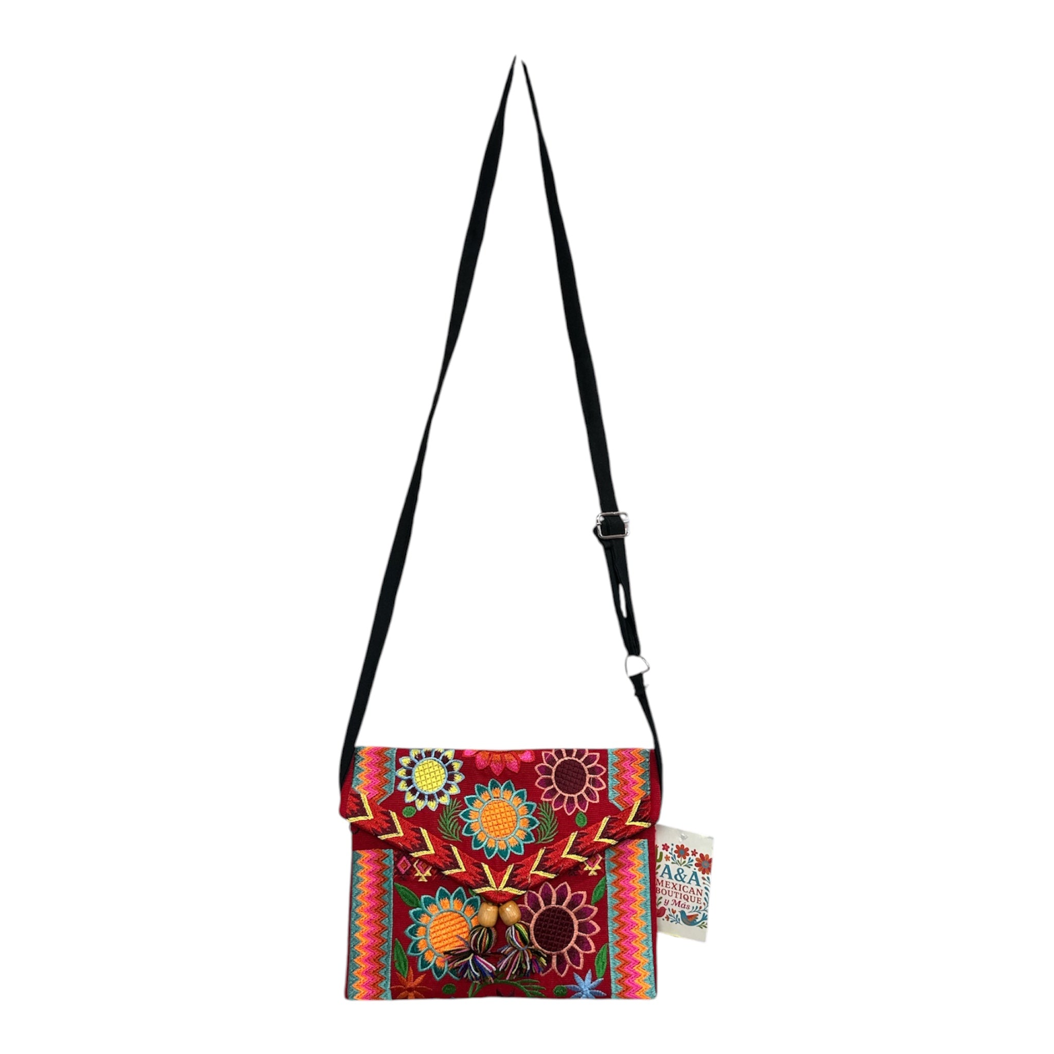 Bolsa Crossbody Bordada