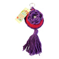 Crochet Flower Keychain / Llavero Flor de Crochet