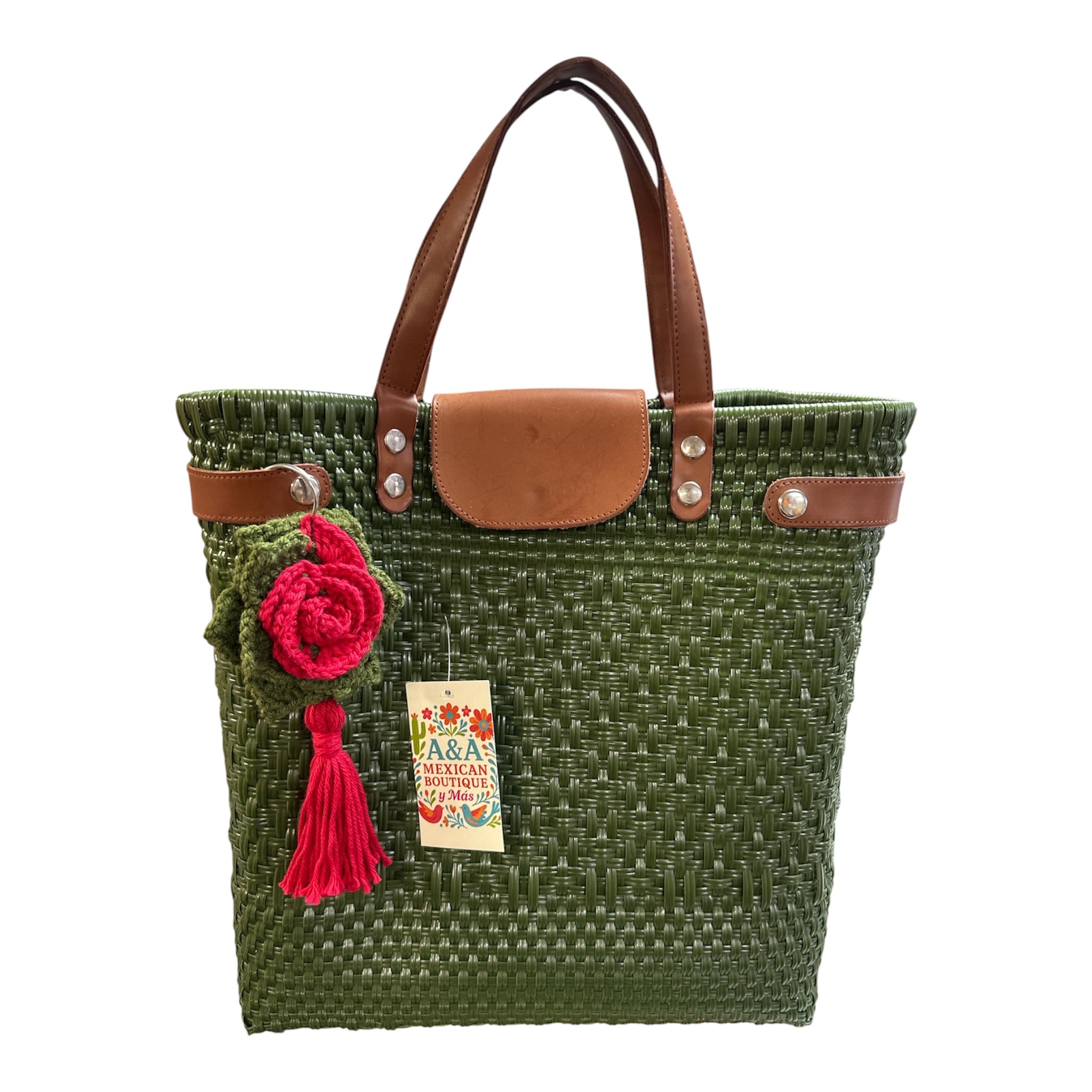 Mexican Handwoven Tote Bag | Bolsa Tote Tejida a Mano