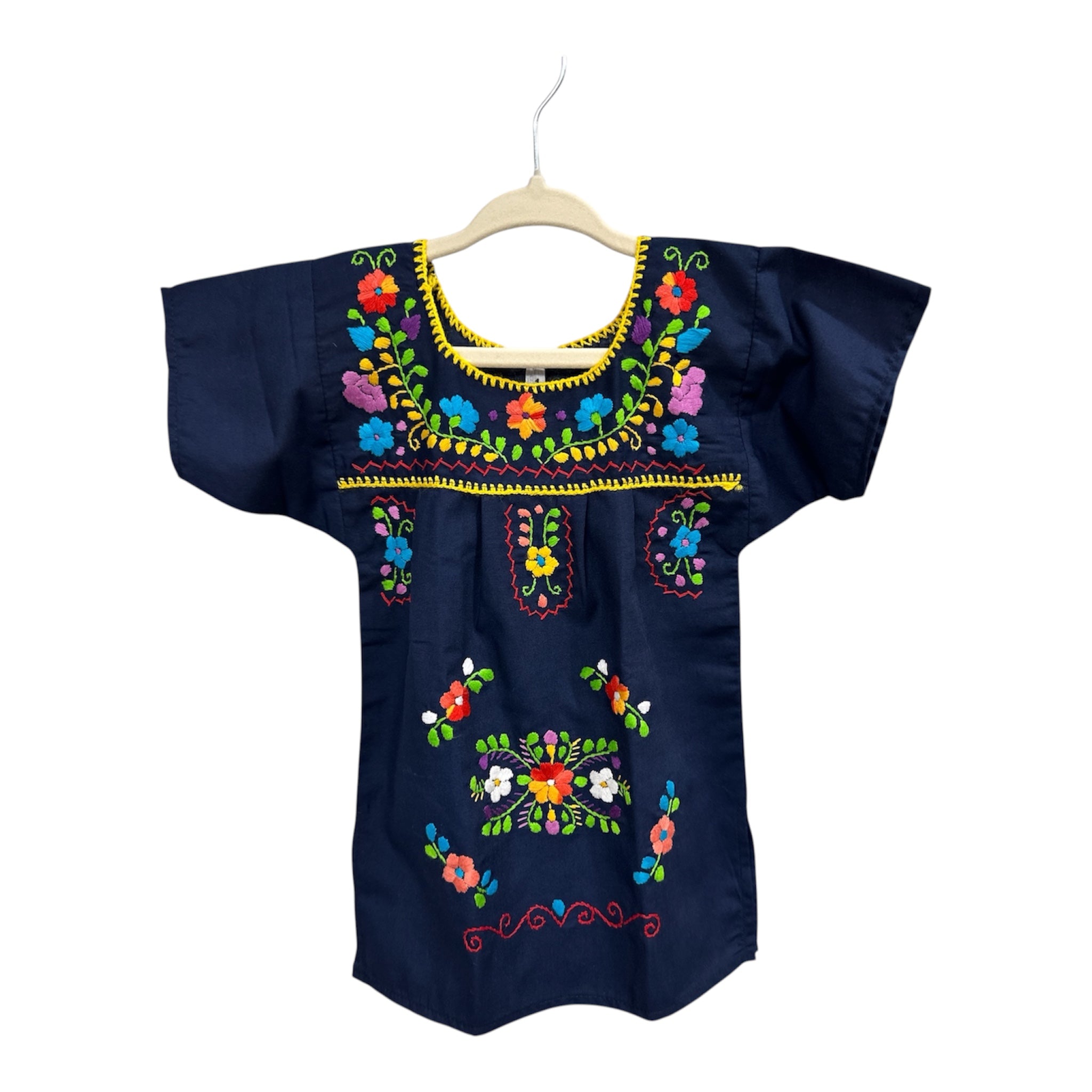 Vestido de Niña Channel bordado