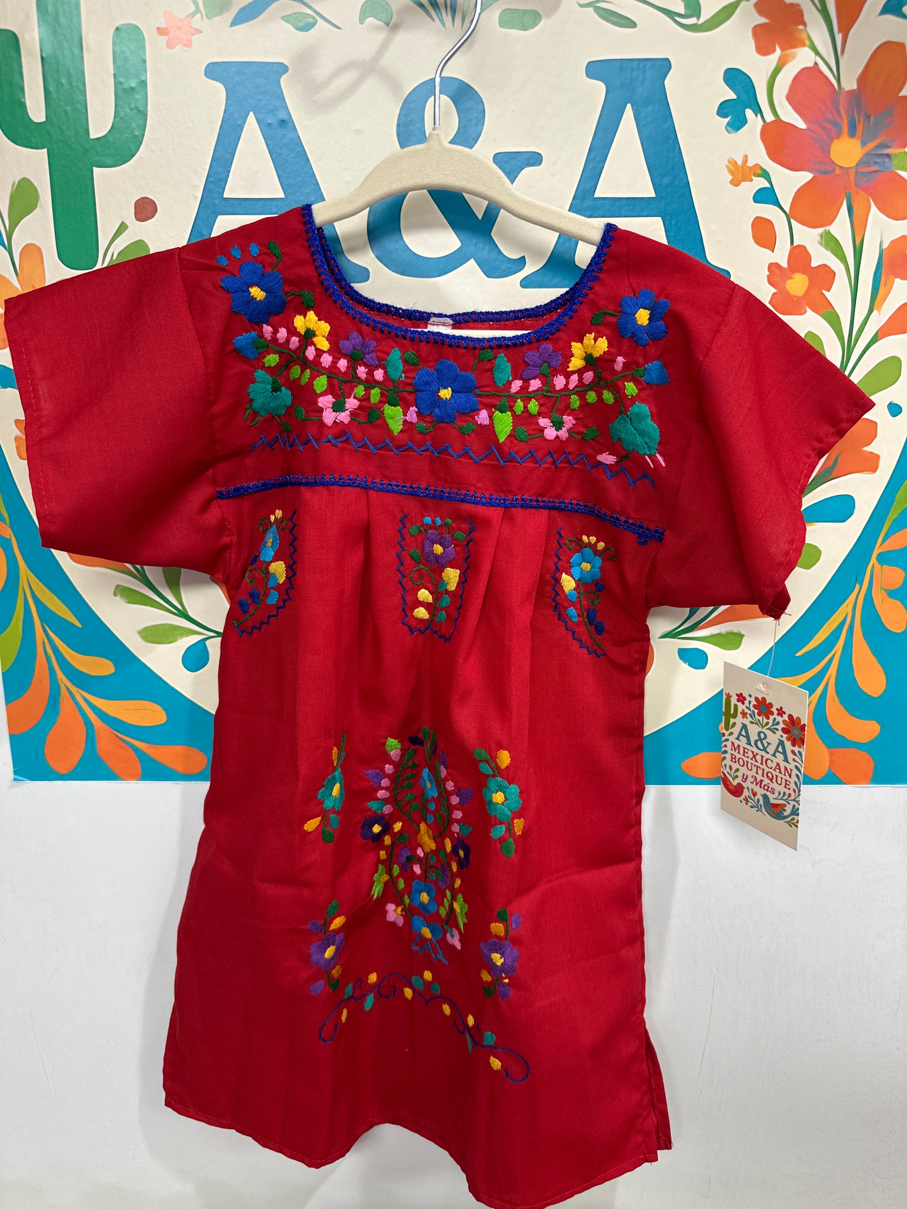 Vestido de Niña Channel bordado