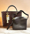 Artisan Leather Bag Set 2-in-1 / Set de Bolsas de Piel Artesanal 2 en 1
