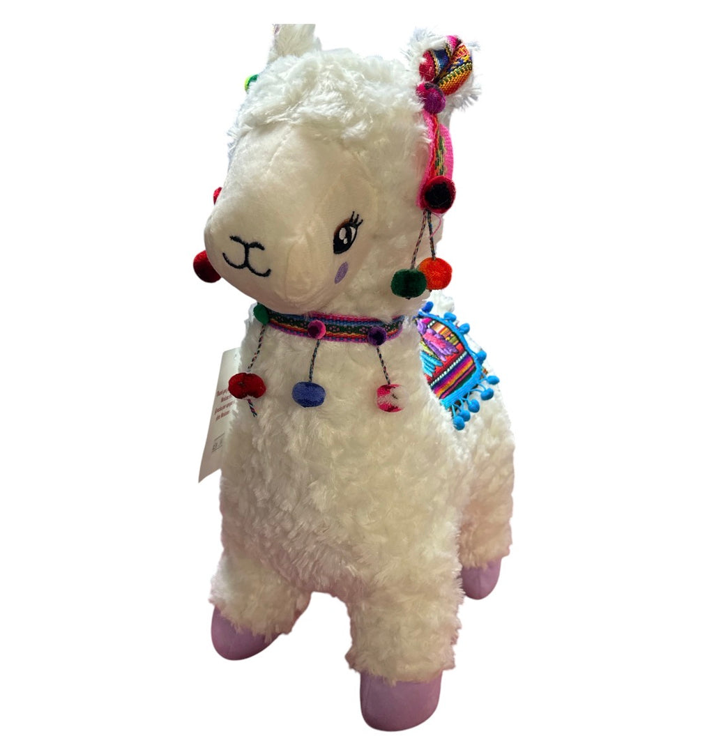 Llama Artesanal de Peluche / Artisan Plush Llama