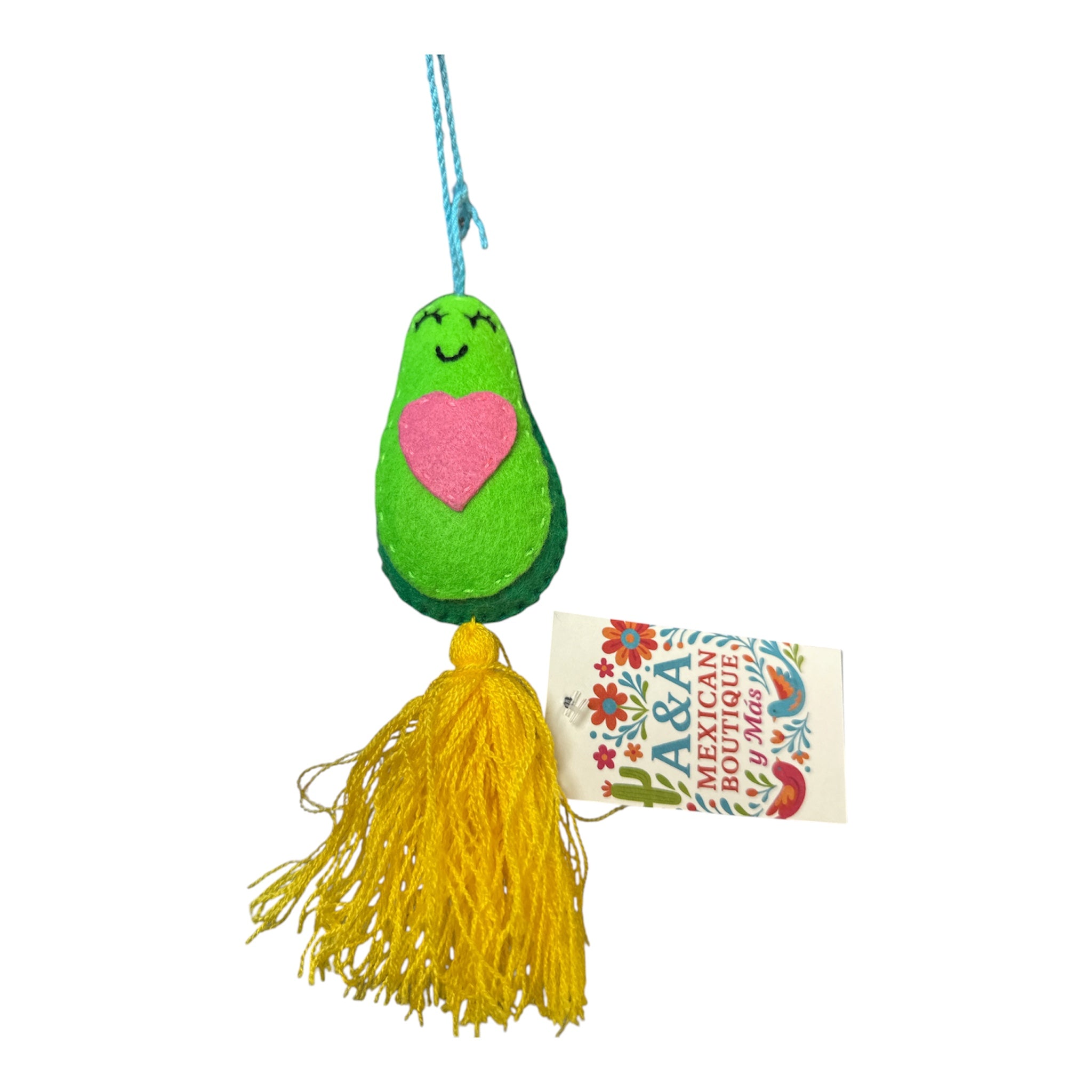 Aguacate Pom Pom Artesanal / Handmade Avocado Pom Pom