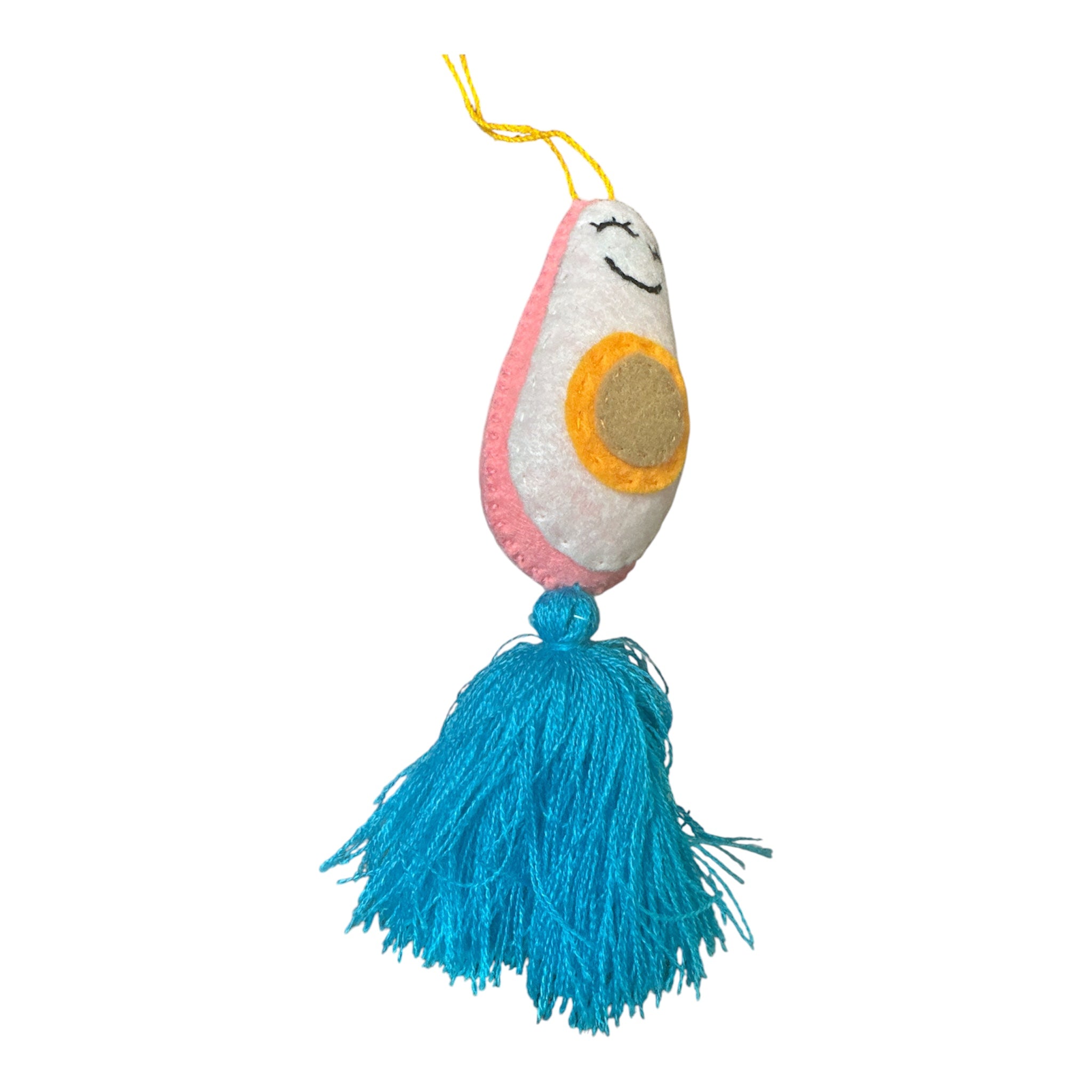 Aguacate Pom Pom Artesanal / Handmade Avocado Pom Pom