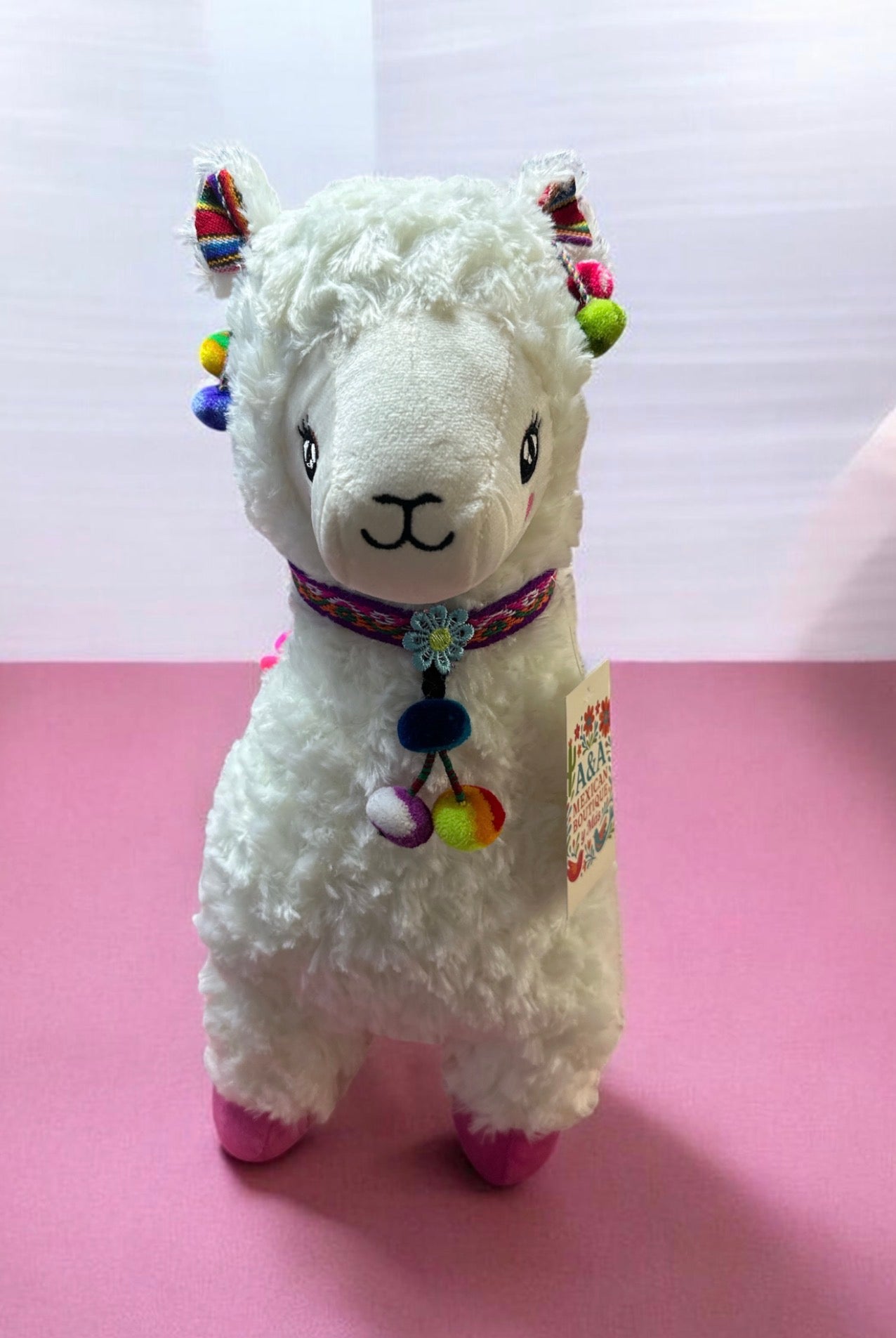 Llama Artesanal de Peluche / Artisan Plush Llama