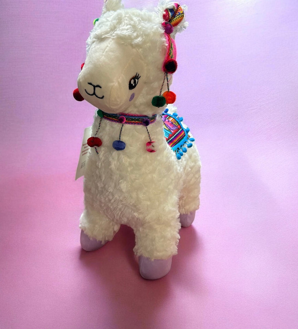 Llama Artesanal de Peluche / Artisan Plush Llama
