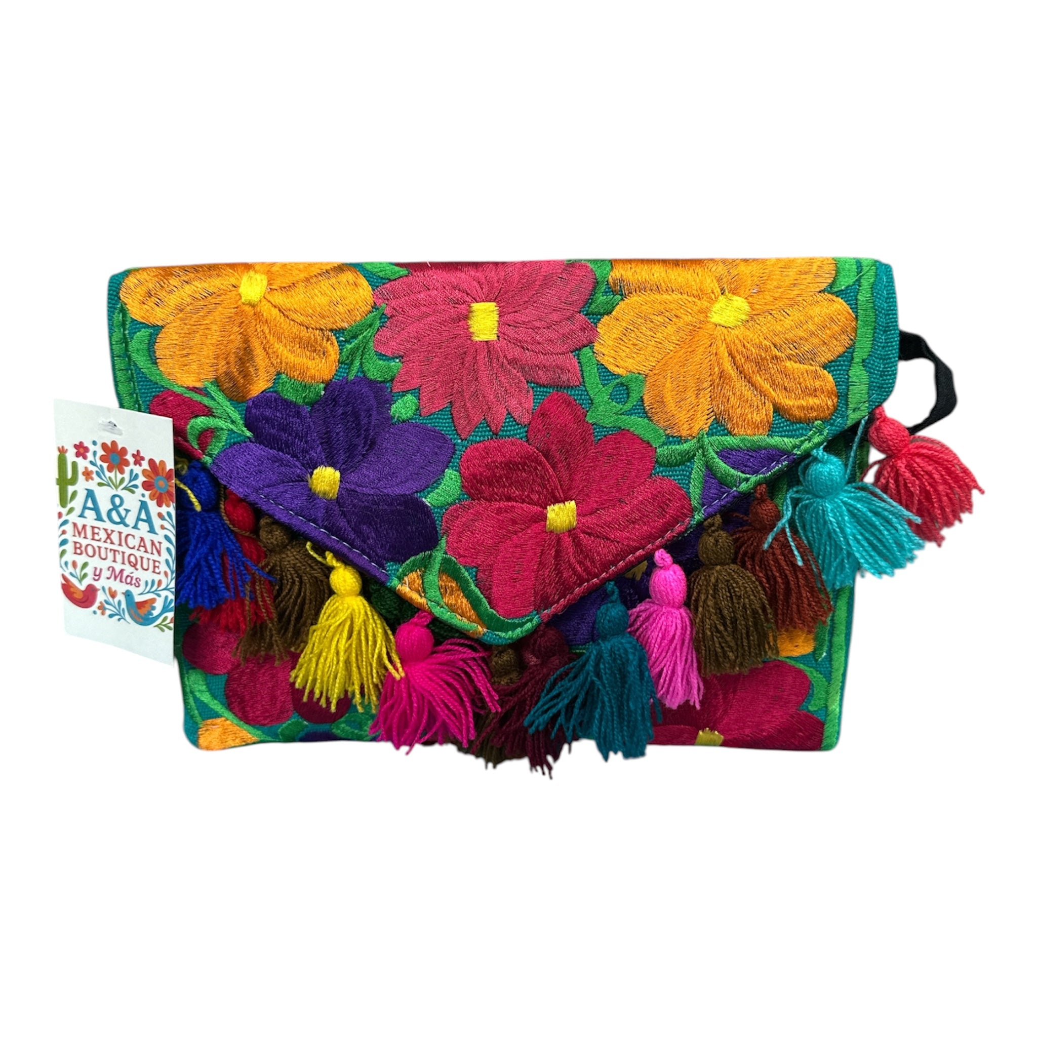 Bolsa Crossbody Bordada