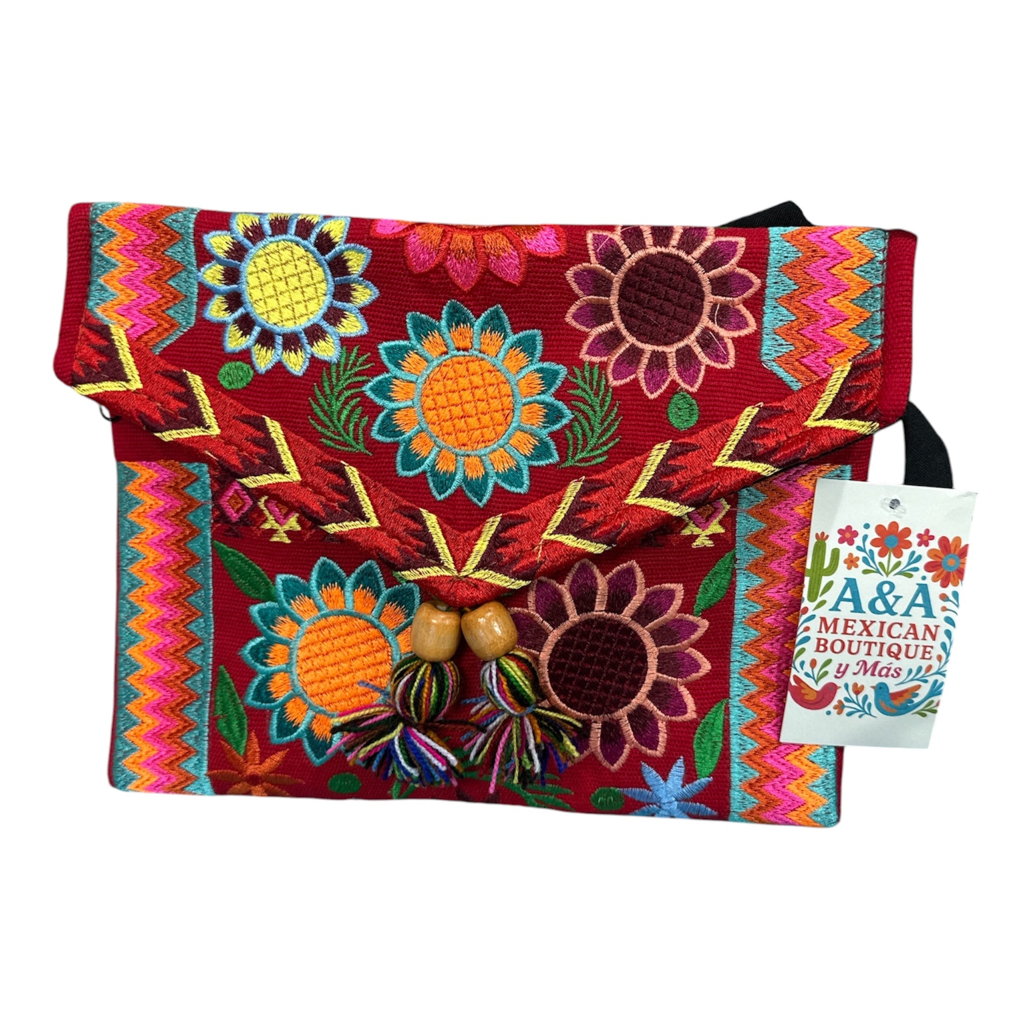 Bolsa Crossbody Bordada