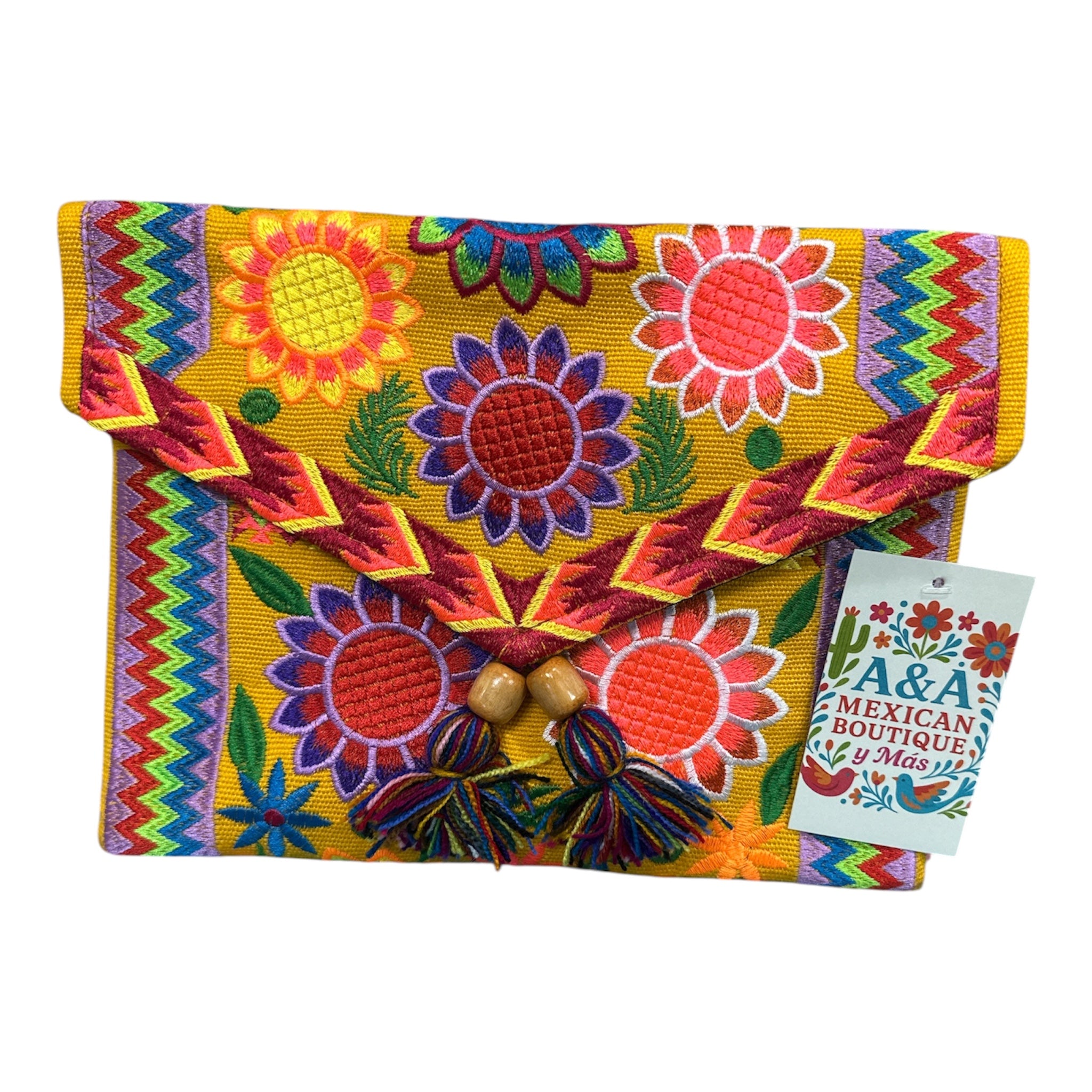 Bolsa Crossbody Bordada