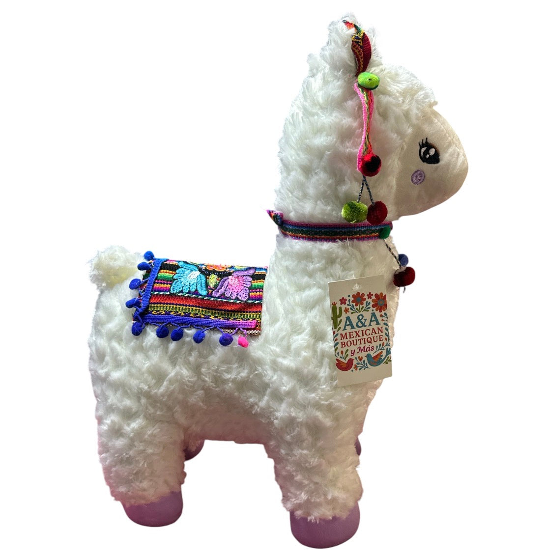 Llama Artesanal de Peluche / Artisan Plush Llama