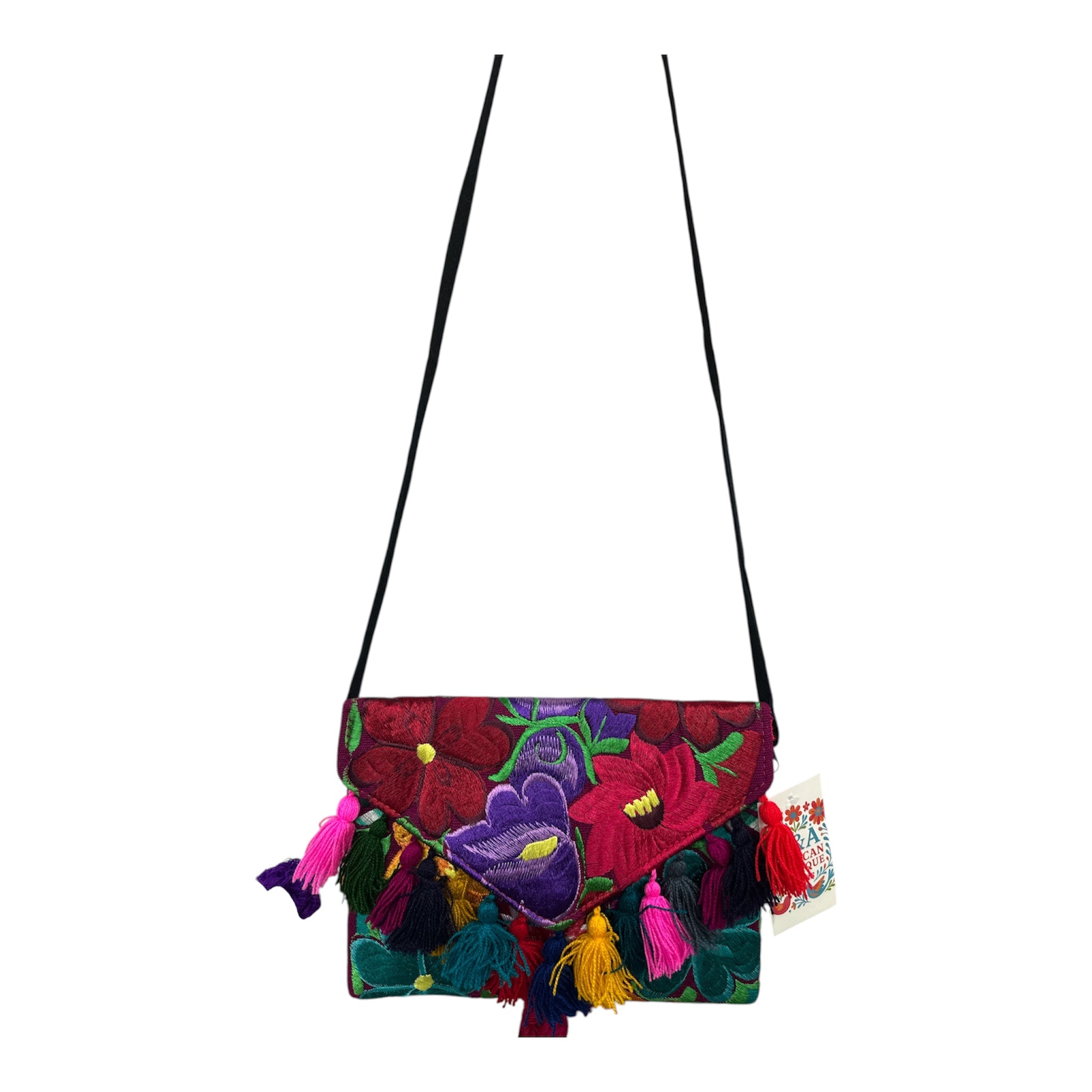 Bolsa Crossbody Bordada