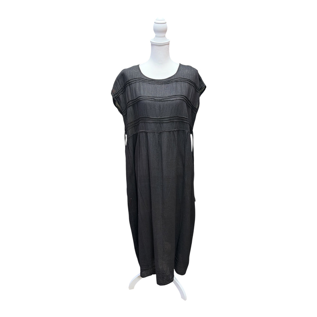 Vestido Uva / Mexican Flowy Maxi Dress