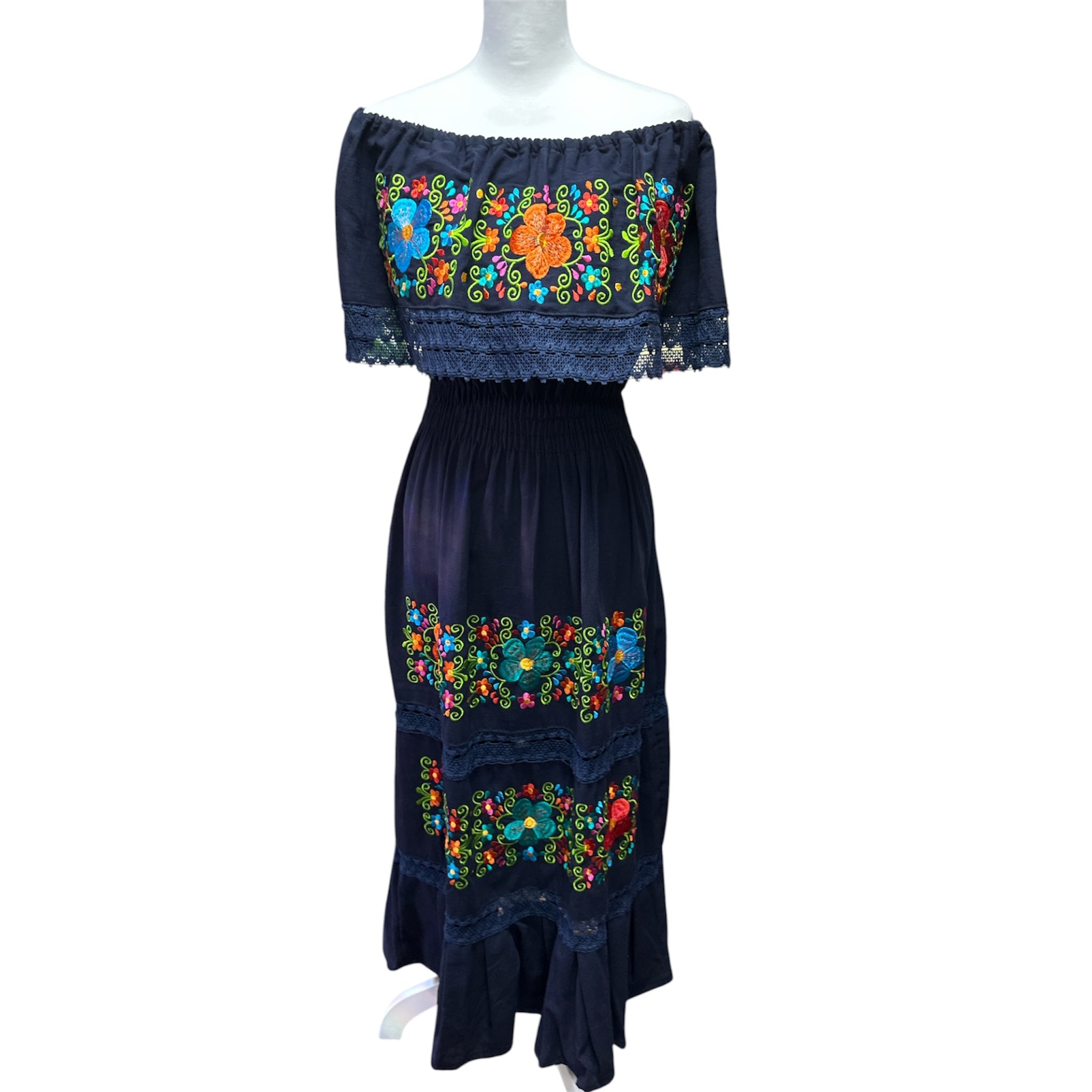 Vestido Campesino Largo