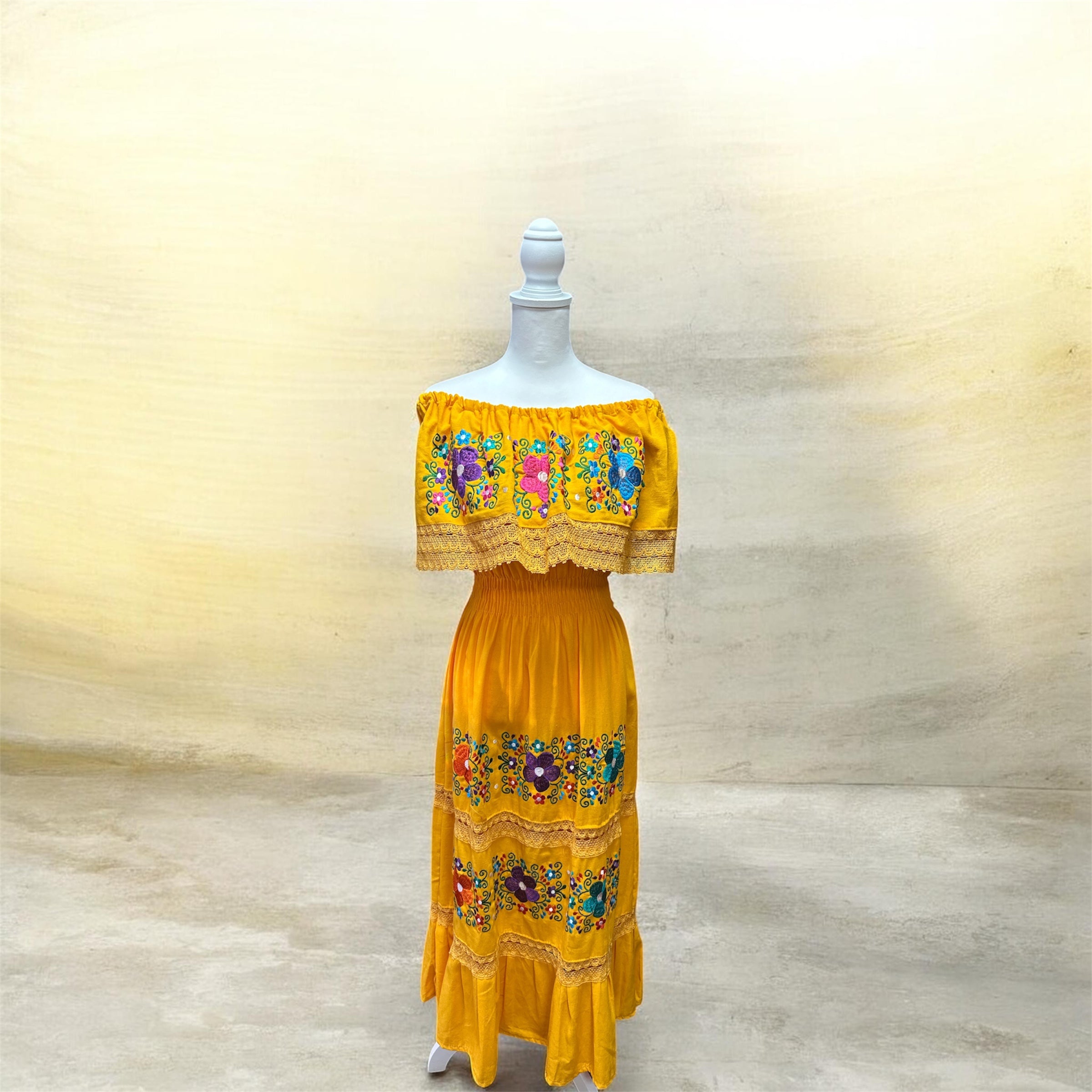 Vestido Campesino Largo