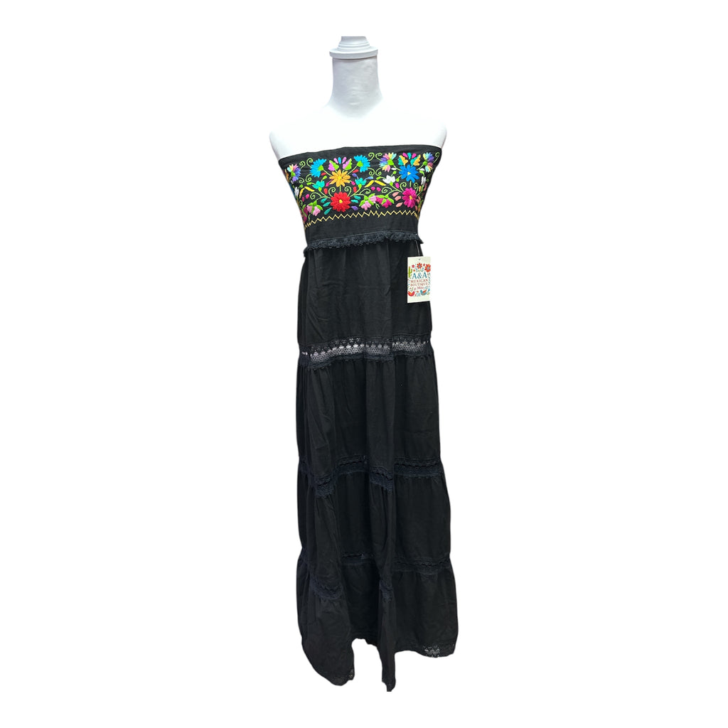 Vestido Campesino Sin Tirantes