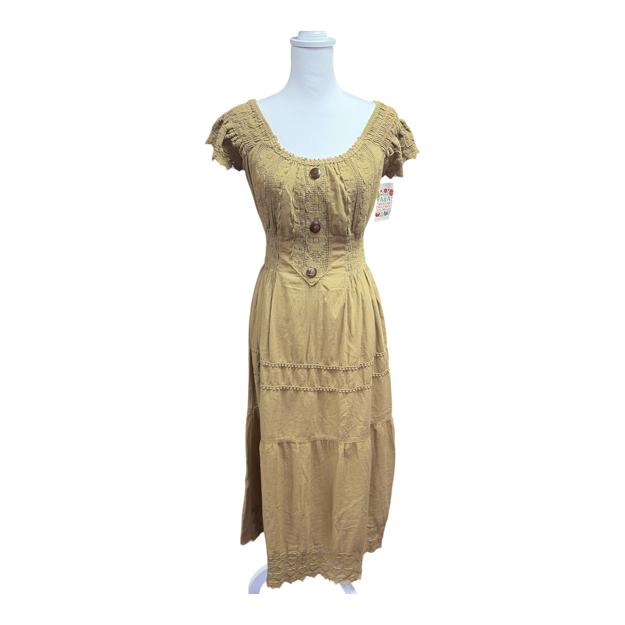 Vestido 100% Algodón
