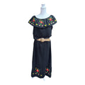 Vestido Laura Seda / Mexican Laura Silk-Style Dress