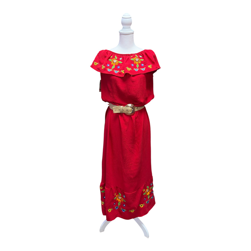 Vestido Laura Seda / Mexican Laura Silk-Style Dress