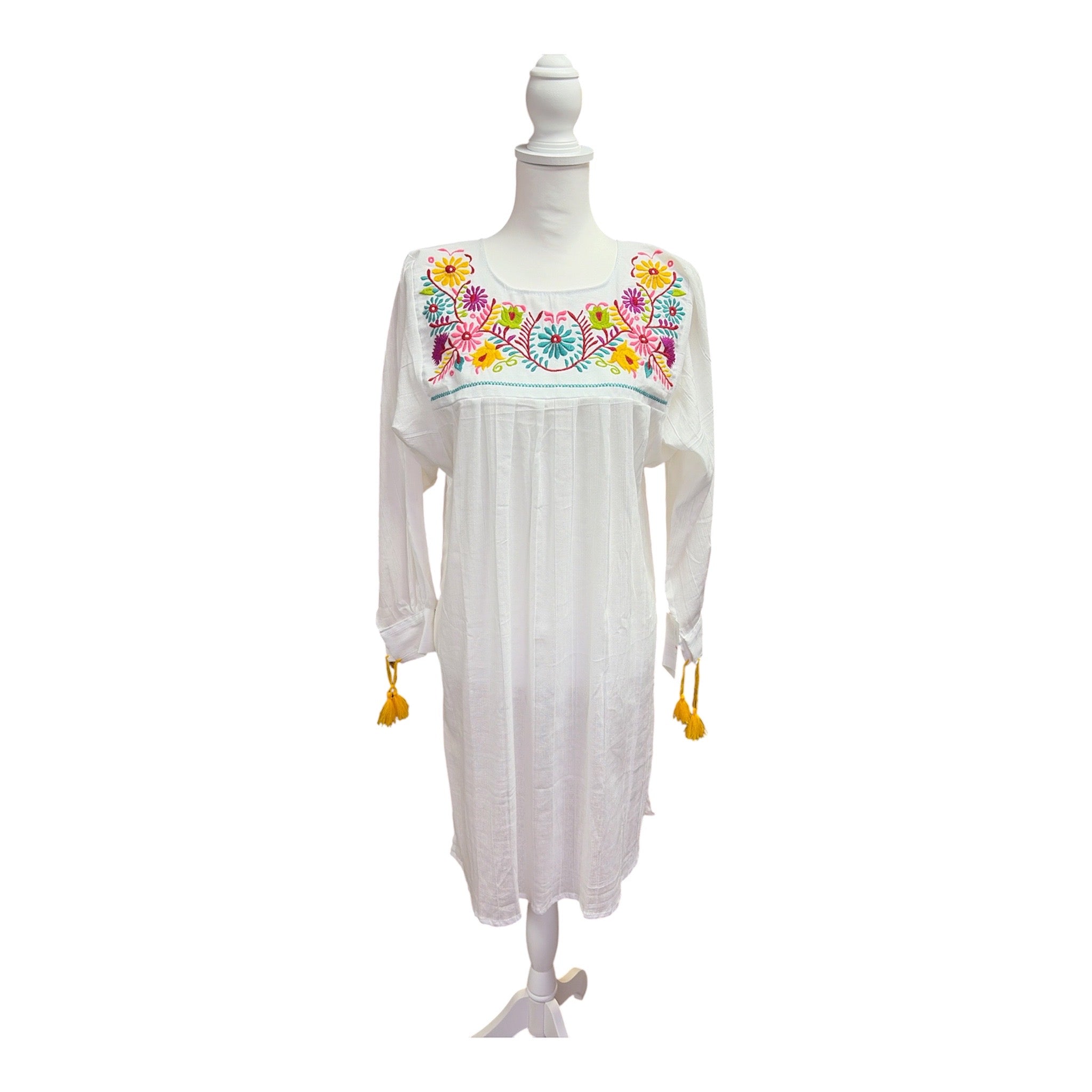 Vestido de Algodón Playa / Mexican Cotton Beach Dress