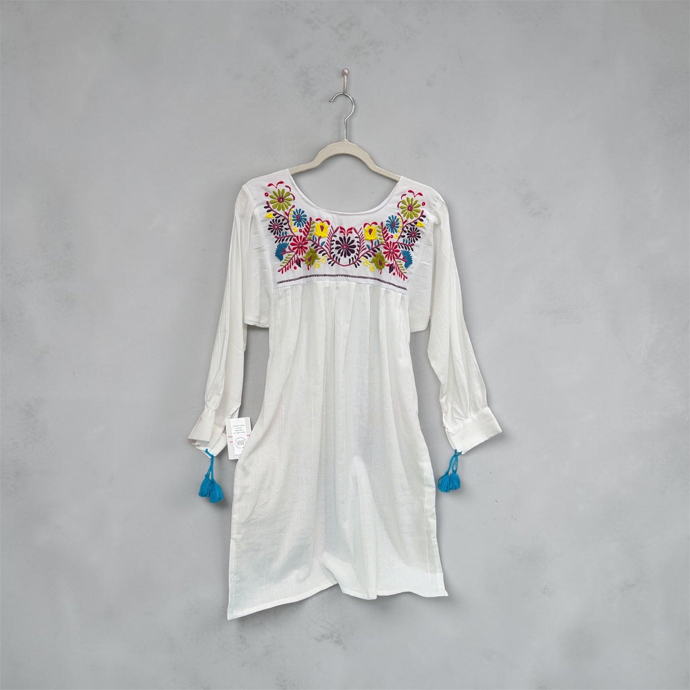 Vestido de Algodón Playa / Mexican Cotton Beach Dress