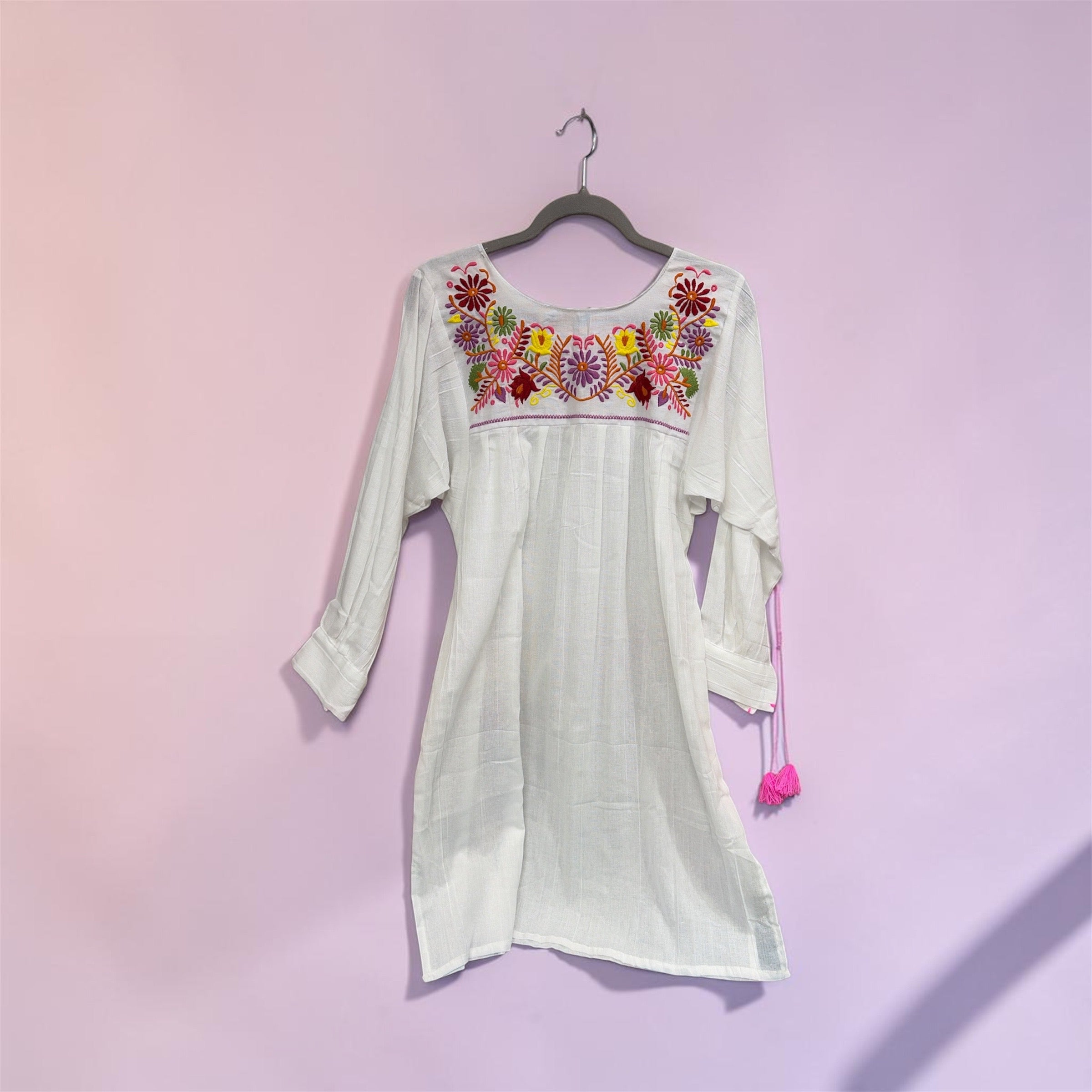 Vestido de Algodón Playa / Mexican Cotton Beach Dress