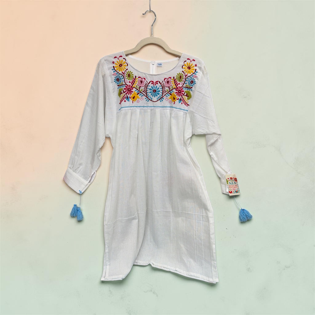 Vestido de Algodón Playa / Mexican Cotton Beach Dress