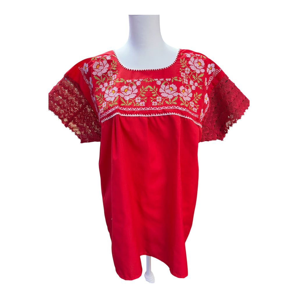 Blusa Chanel Punto de Cruz / Mexican Cross-Stitch Chanel Blouse