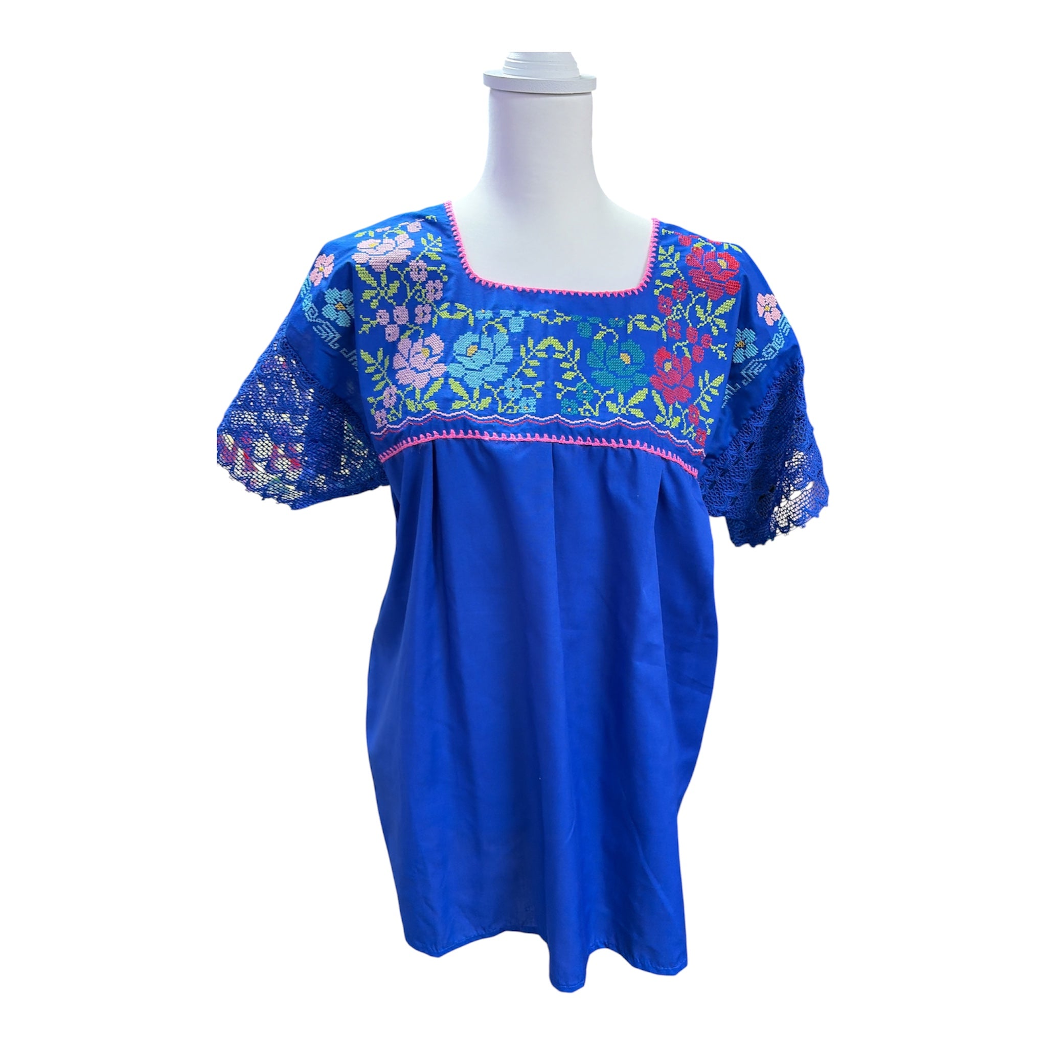Blusa Chanel Punto de Cruz / Mexican Cross-Stitch Chanel Blouse