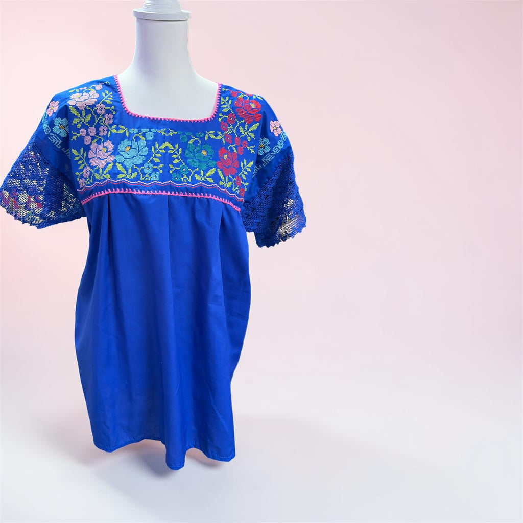 Blusa Chanel Punto de Cruz / Mexican Cross-Stitch Chanel Blouse