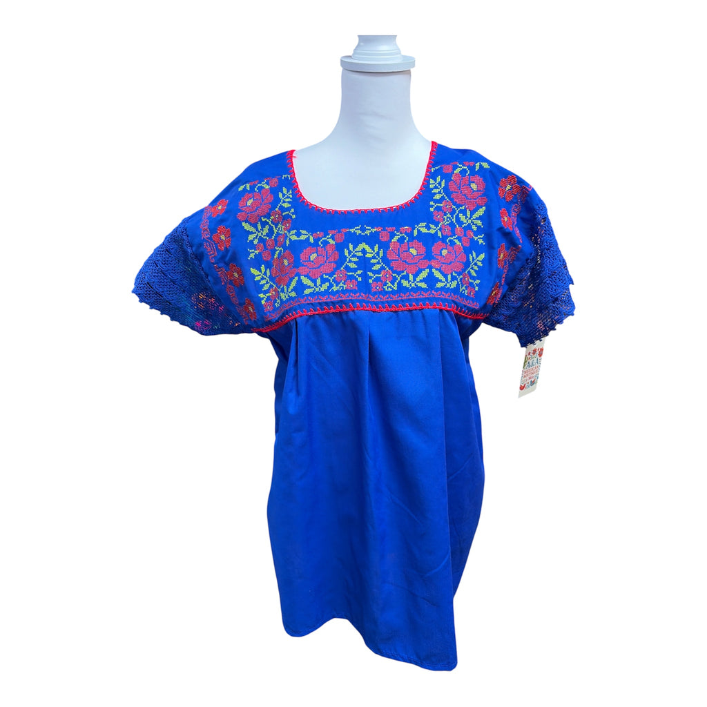 Blusa Chanel Punto de Cruz / Mexican Cross-Stitch Chanel Blouse