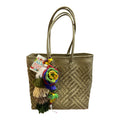 Mexican artisan woven tote bag detail – traditional handwoven texture and pattern