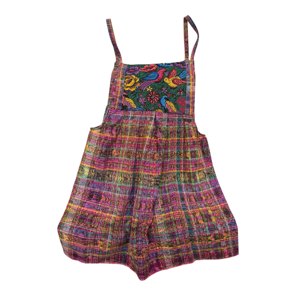 Vestido Overol Hippie Bordado / Embroidered Hippie Overall Dress