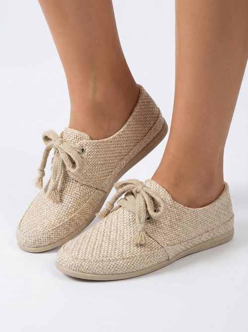 Handmade Fabric Flat Espadrilles | A&A Mexican Boutique