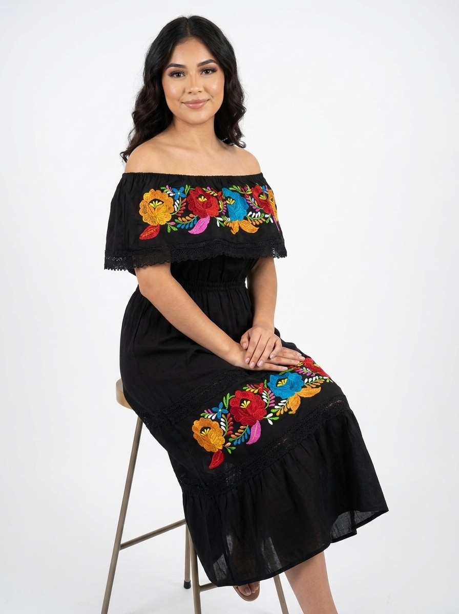 Mexican Peasant Dress | A&A Mexican Boutique