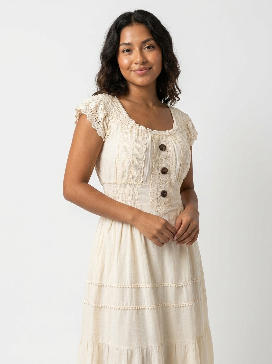 Mexican 100% Cotton Dress | A&A Mexican Boutique
