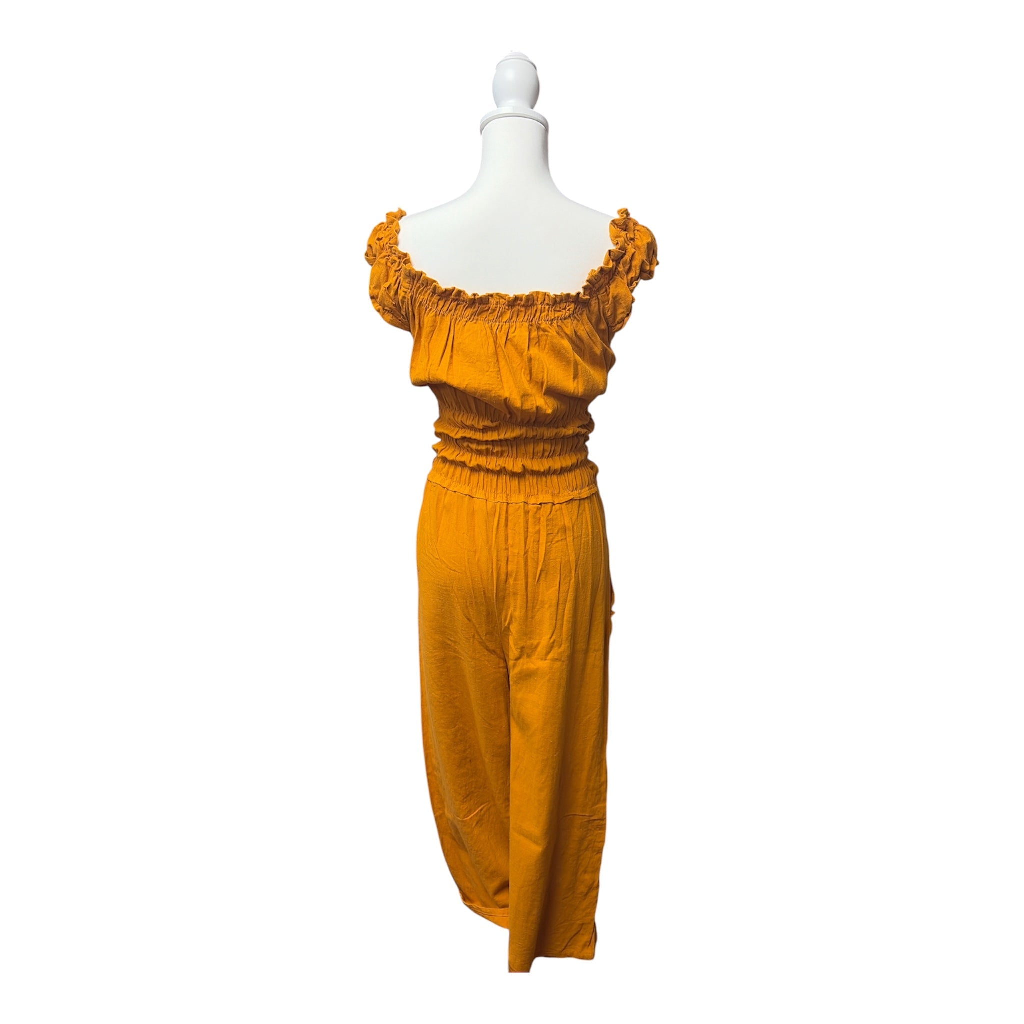 Overol Bordado de Algodón / Embroidered Cotton Overalls
