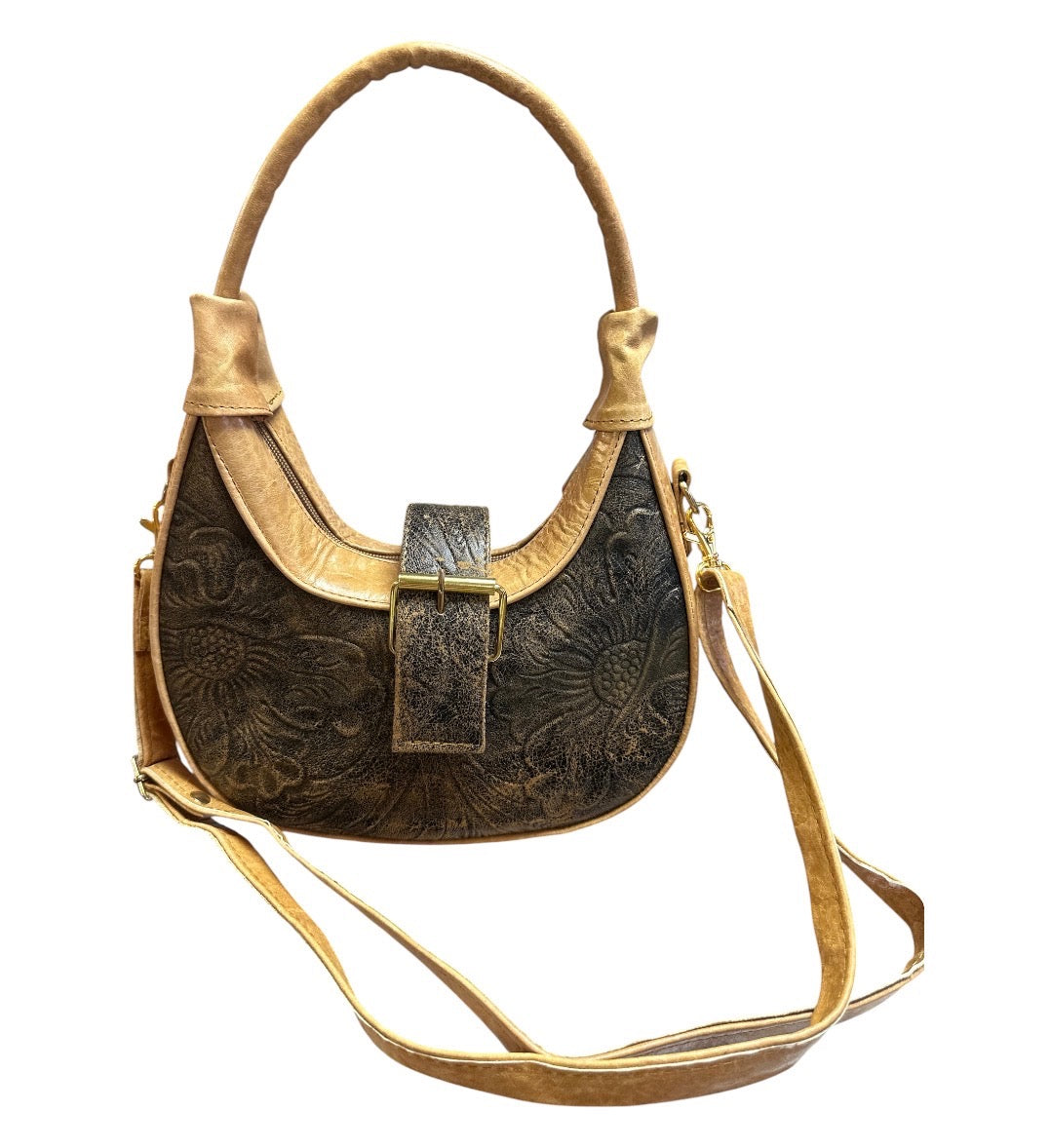 Bolsa Pequeña Artesanal de Piel / Small Artisan Leather Bag