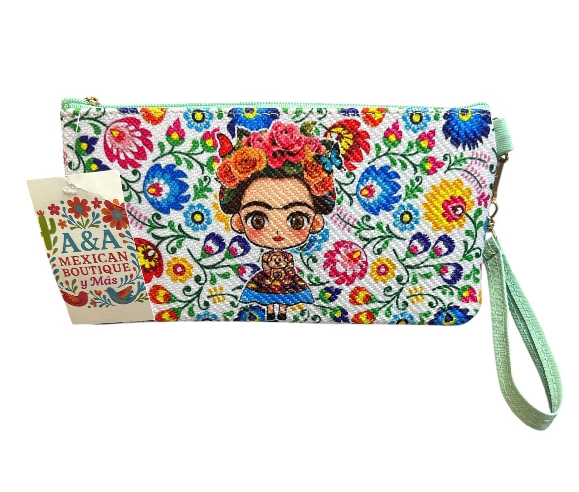 Cosmetiquera Frida / Frida Kahlo Makeup Bag