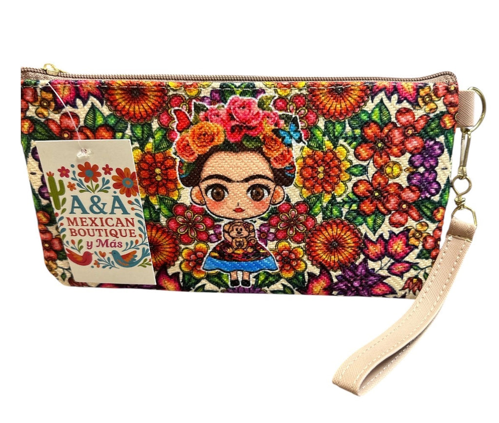 Cosmetiquera Frida / Frida Kahlo Makeup Bag