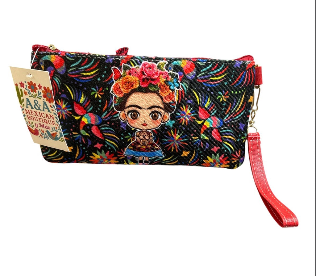 Cosmetiquera Frida / Frida Kahlo Makeup Bag