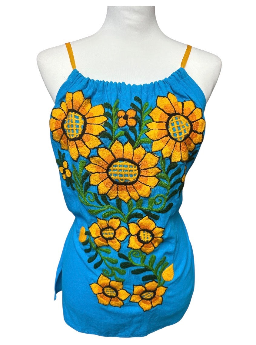 Blusa Tirante Girasol / Sunflower Strap Blouse